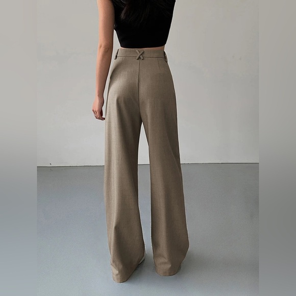 NWT Commense Divine Pleat Wide Leg Dress Pants - Picture 2 of 3